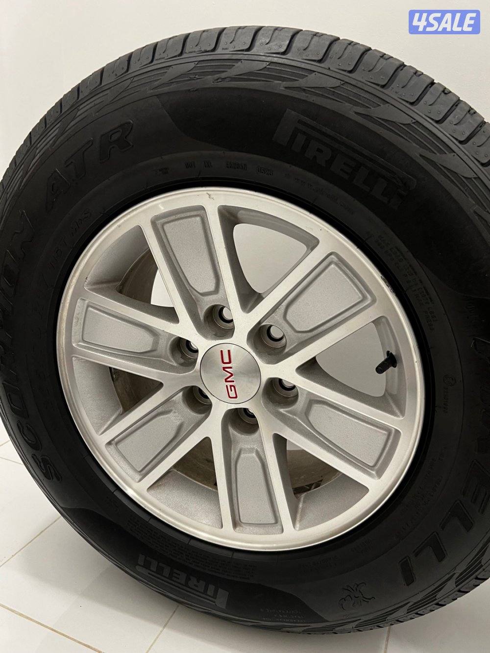 البيع عدد 4 رنقات مع تواير + عدد 4 تواير5