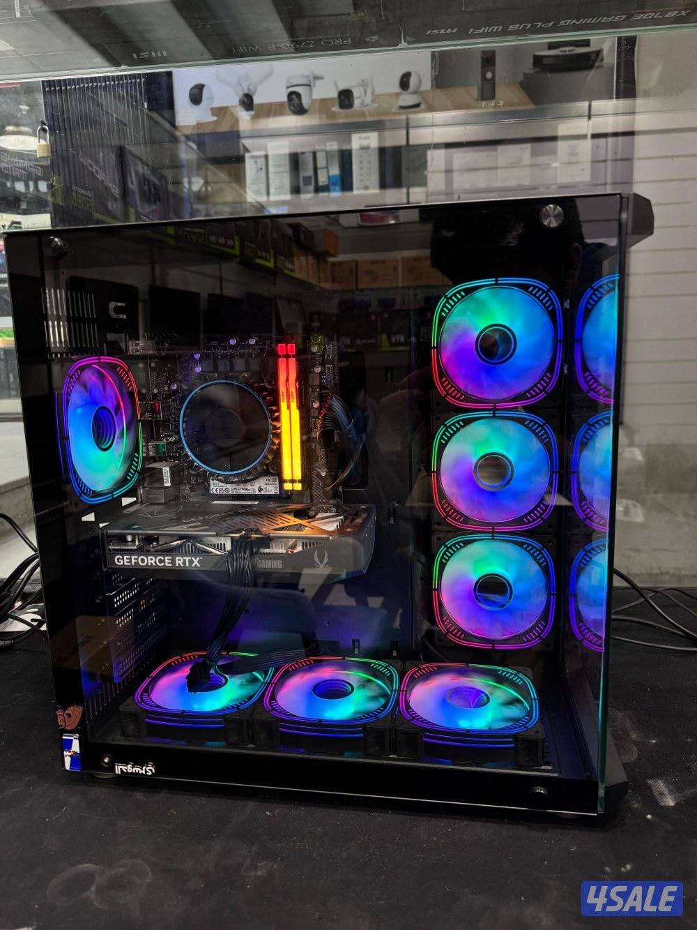 Core i5 1400F ram16gb ddr5 ssd1tb RTX5060 vga 8gb use like new sale1