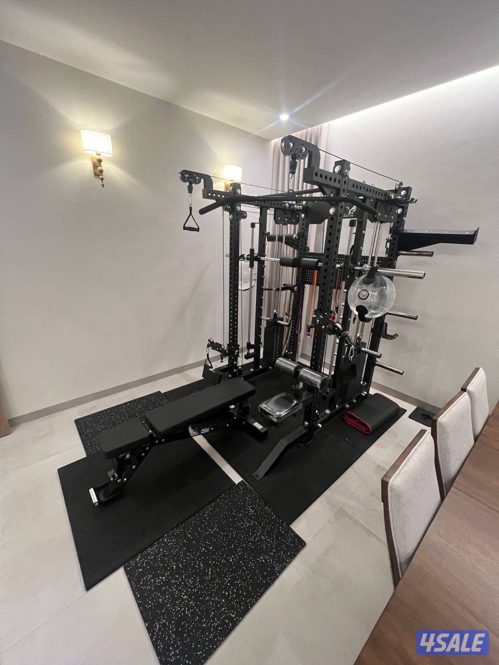 كروس كيبل + جهاز سميث متعدد الاستخدامات1