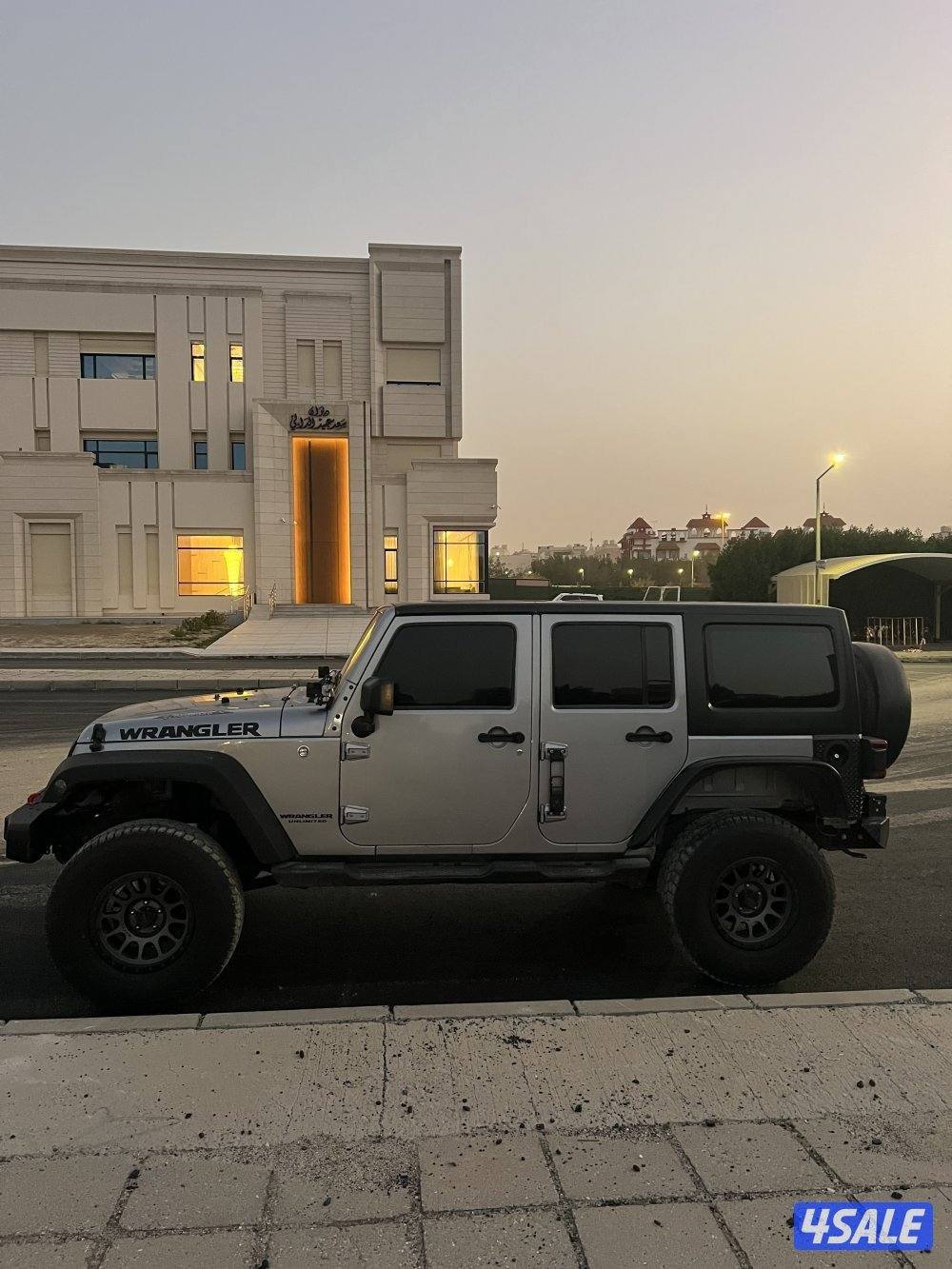 للبيع رانقلر سبورت موديل ٢٠١٧ شكل الريبكون اغلب قطع جديده0