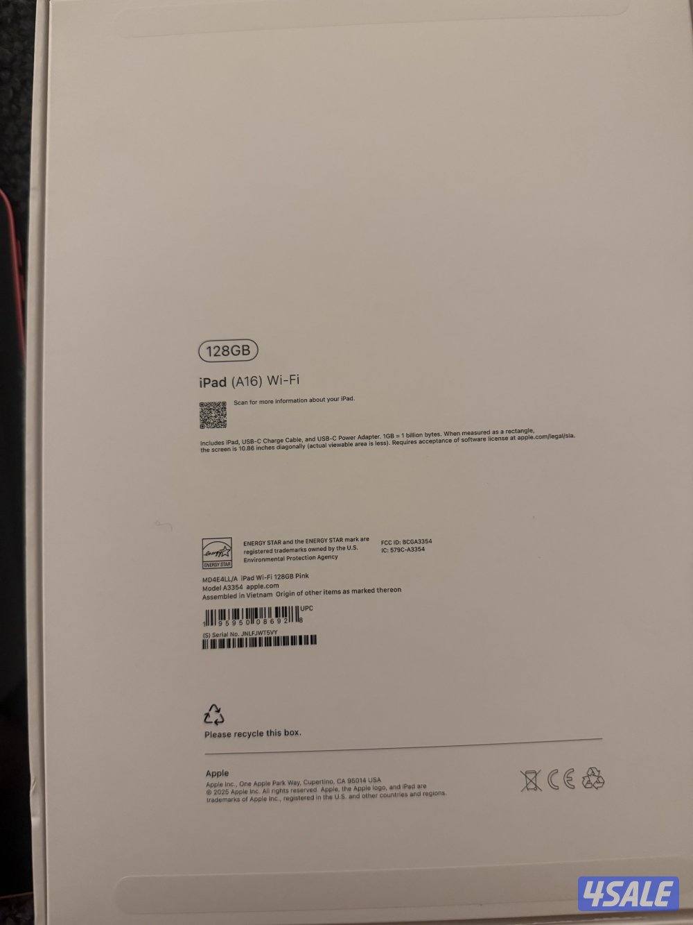 ipad 11 128 GB light use pink3