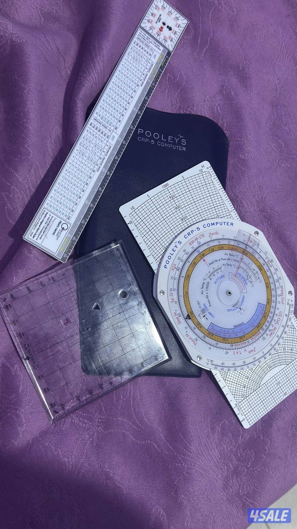 Pooley's GA headset, CRP-5 , jeppesen kneepad7