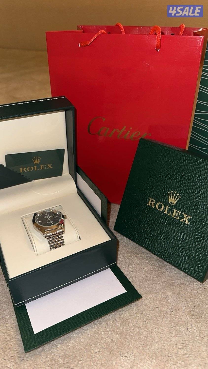 ساعه رولكس تقليد وقلم كارتير0