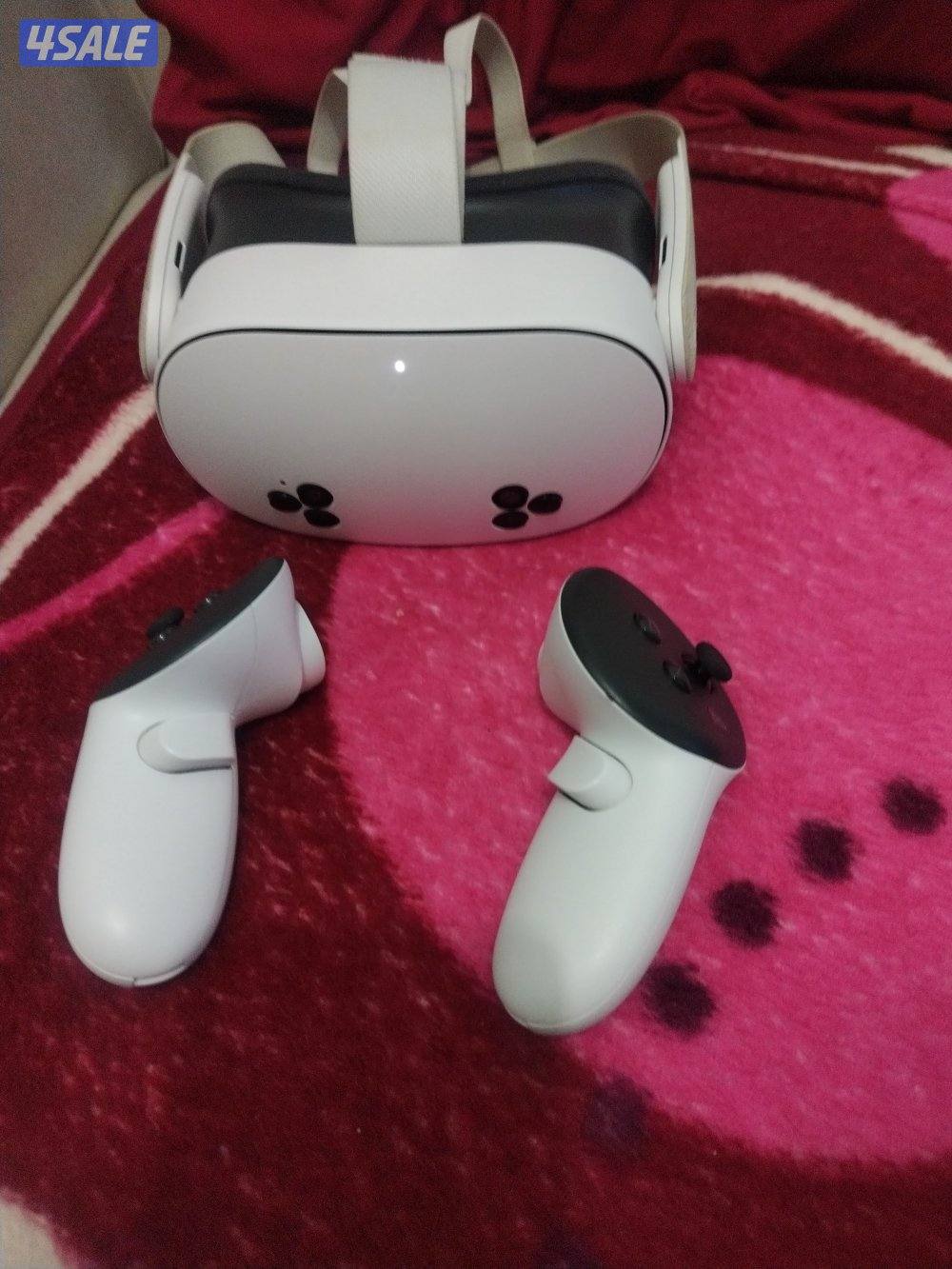 ميتا كويست ٣ اس مستعمل ٨ شهور ٢٥٦ قيقا فيها تقريبن ٧٠ لعبه0