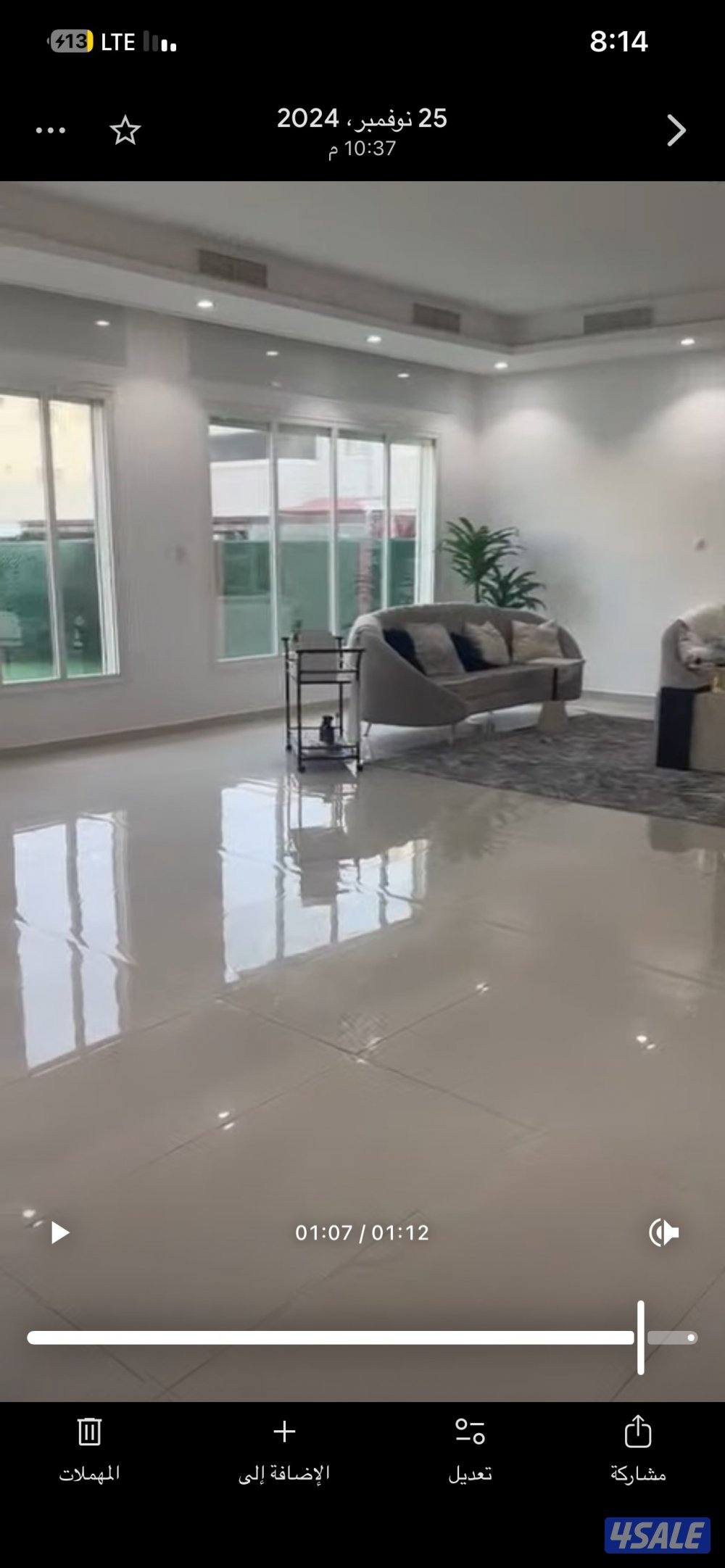 شقه نظيفه قطعه ٩ وشقتين متقابلتين بجابر الاحمد وشقق بالقصر1