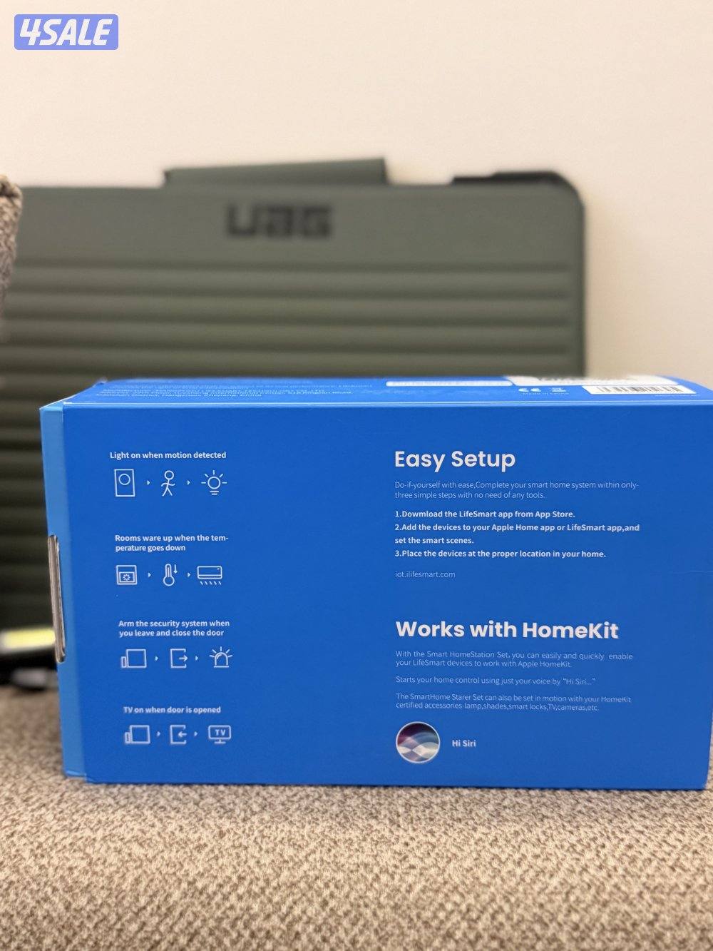 للبيع طقم البيت الذكي LifeSmart Starter Set جديد بالكارتون .تحكم كامل3