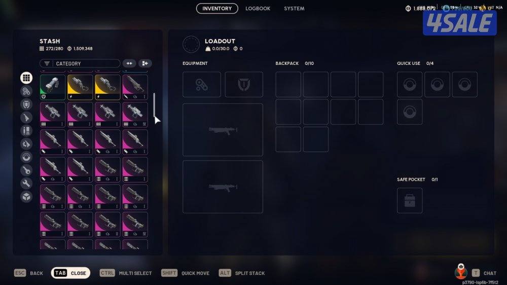 حساب  Arc Raiders lvl 41 ، PC ،، من غير اللعبه xbox1