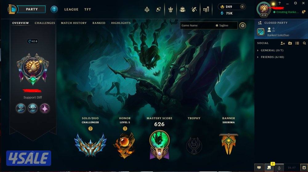 حسابين لول League of Legends2