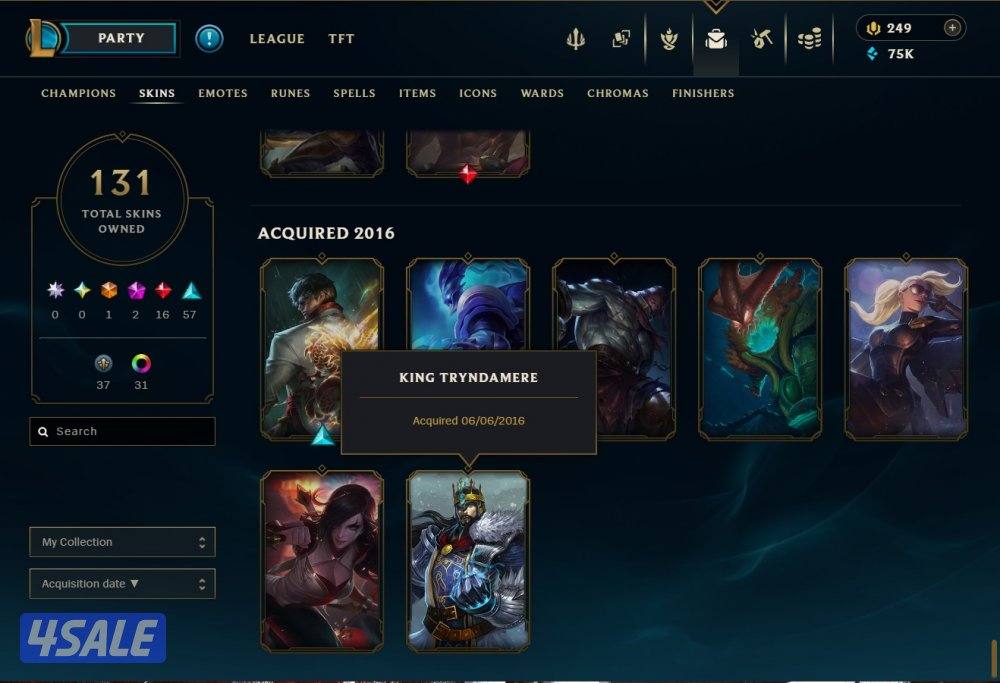 حسابين لول League of Legends4