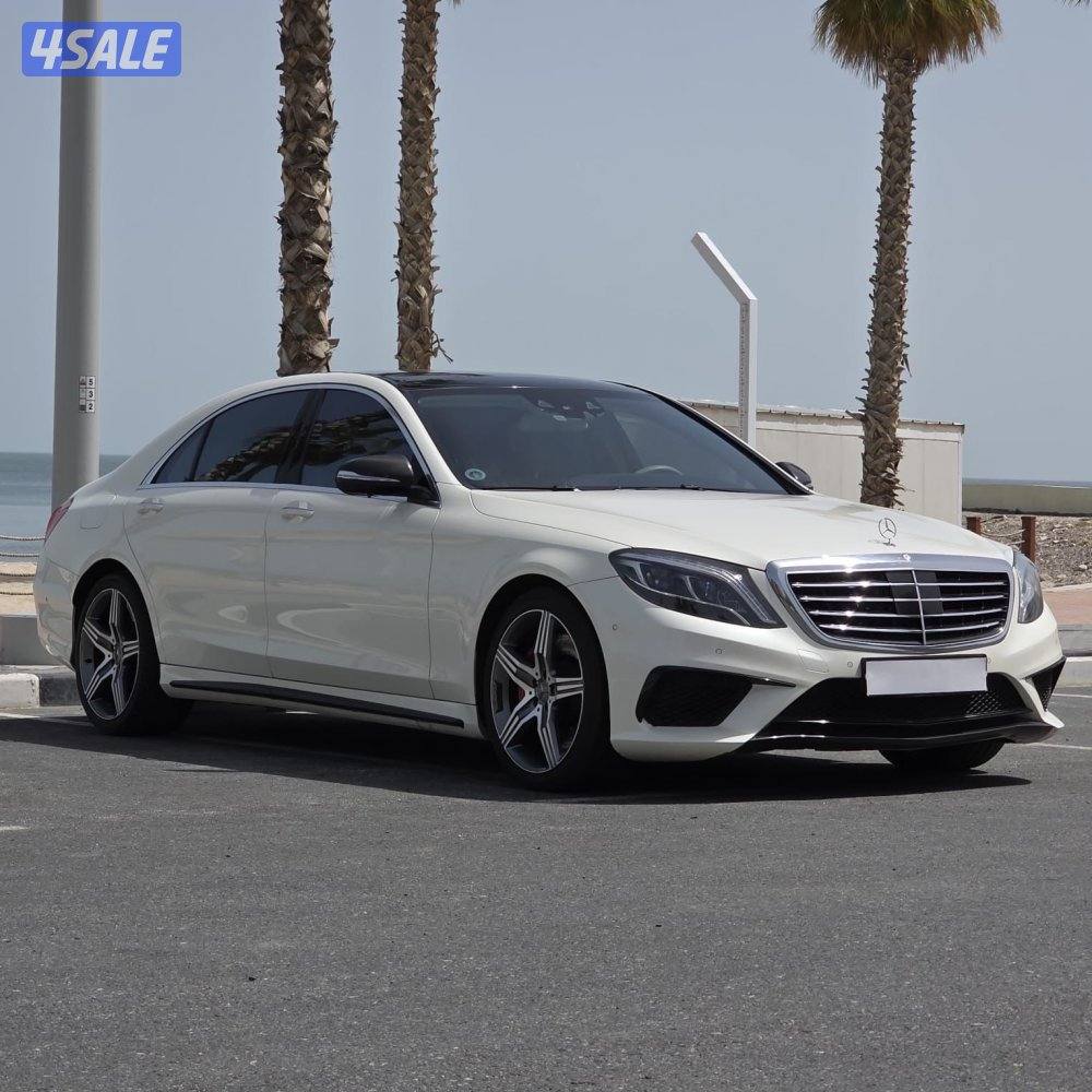 مرسيدس S63 AMG موديل 2014 ماشي 15الف شرط الفحص بالكامل0