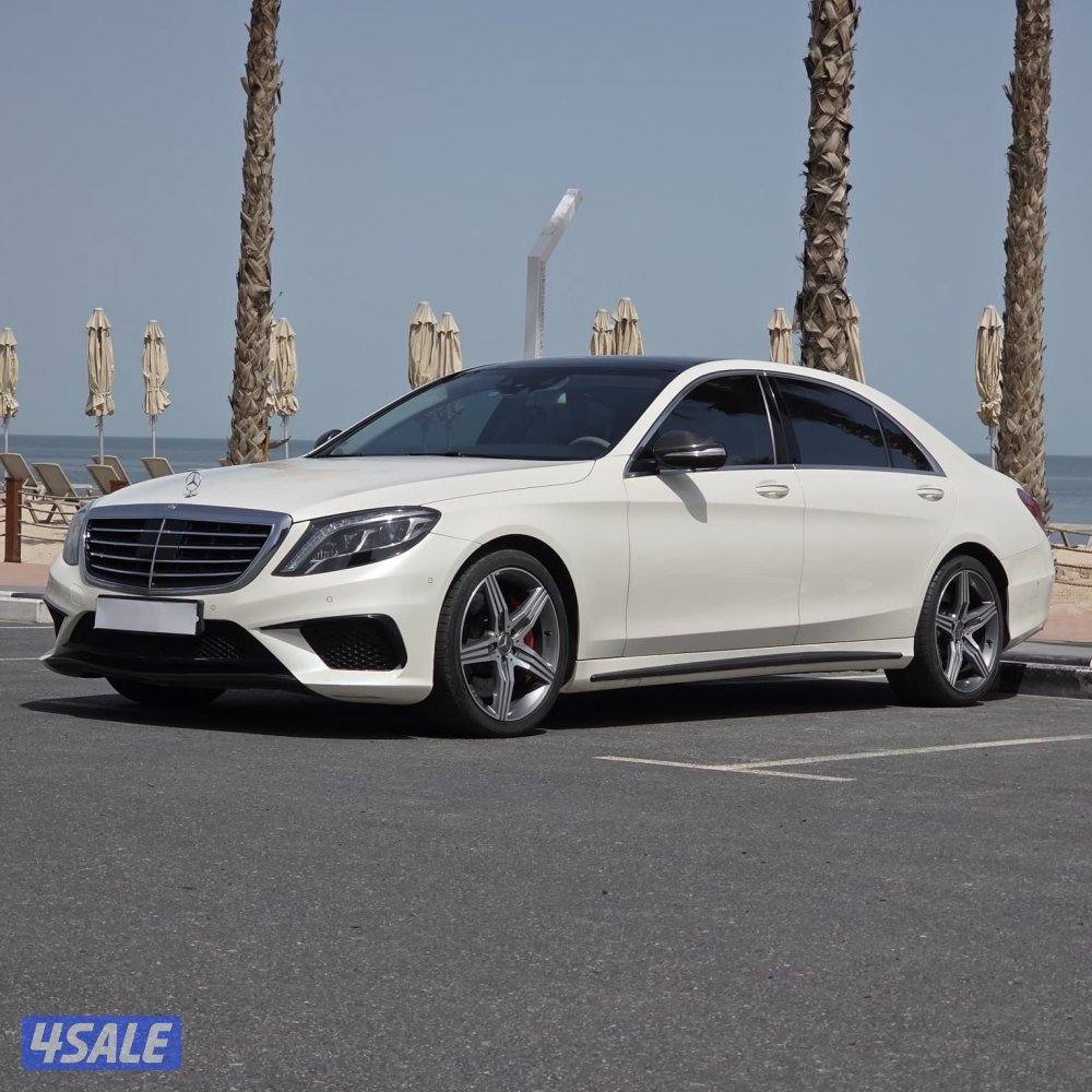 مرسيدس S63 AMG موديل 2014 ماشي 15الف شرط الفحص بالكامل1
