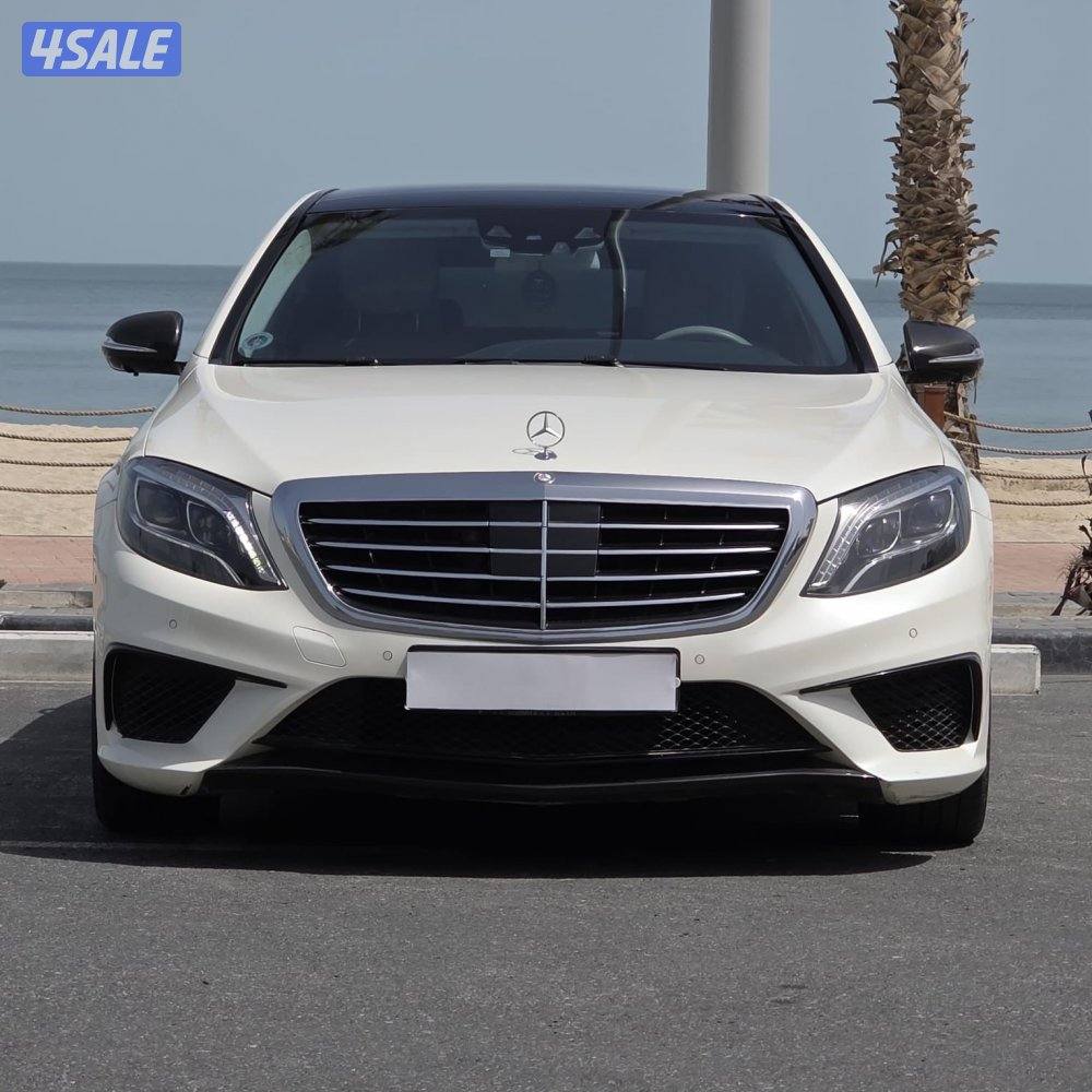 مرسيدس S63 AMG موديل 2014 ماشي 15الف شرط الفحص بالكامل2