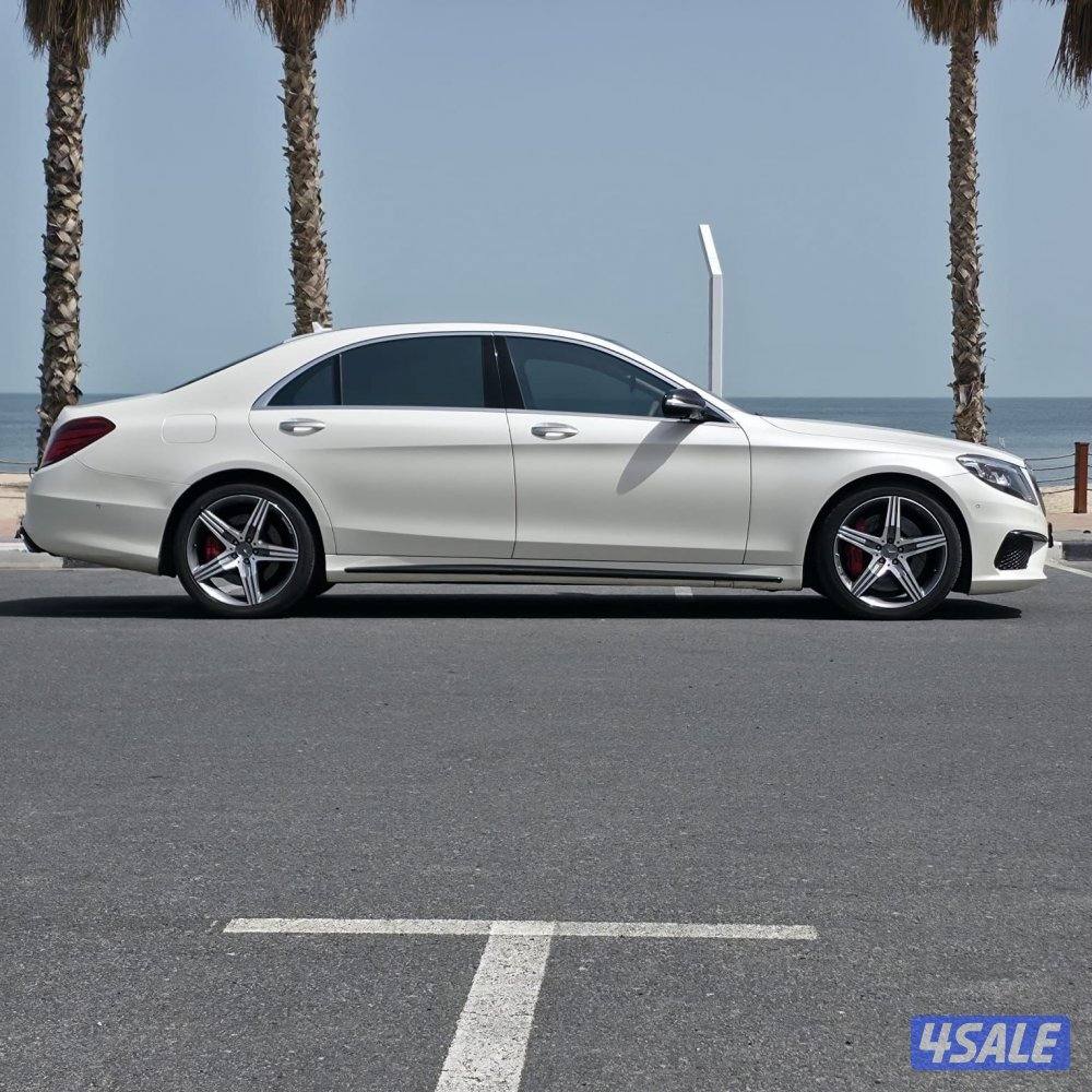 مرسيدس S63 AMG موديل 2014 ماشي 15الف شرط الفحص بالكامل4