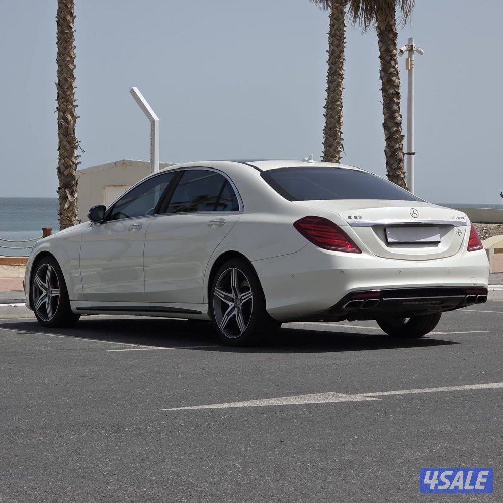 مرسيدس S63 AMG موديل 2014 ماشي 15الف شرط الفحص بالكامل5
