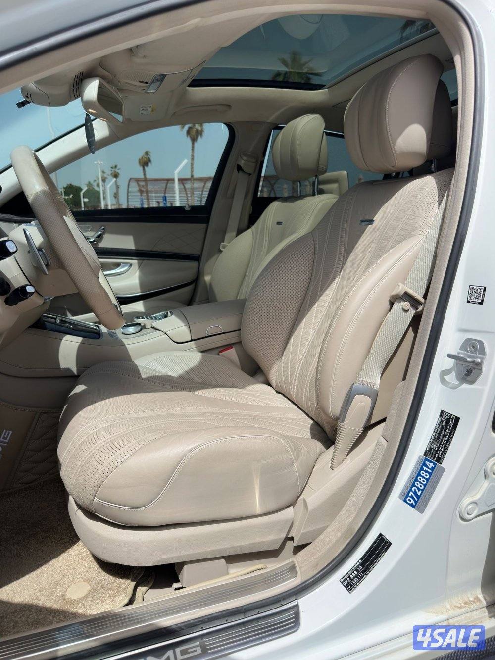 مرسيدس S63 AMG موديل 2014 ماشي 15الف شرط الفحص بالكامل9