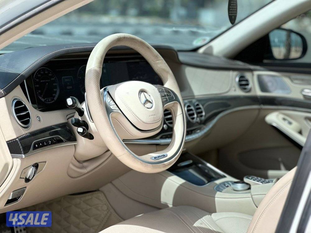 مرسيدس S63 AMG موديل 2014 ماشي 15الف شرط الفحص بالكامل8