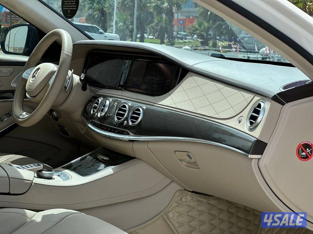 مرسيدس S63 AMG موديل 2014 ماشي 15الف شرط الفحص بالكامل10