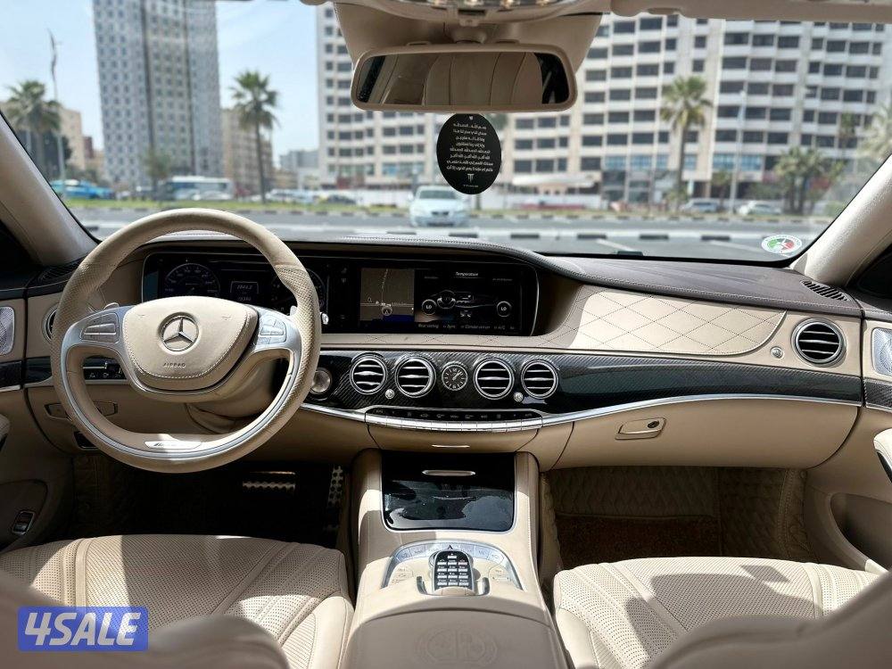 مرسيدس S63 AMG موديل 2014 ماشي 15الف شرط الفحص بالكامل12