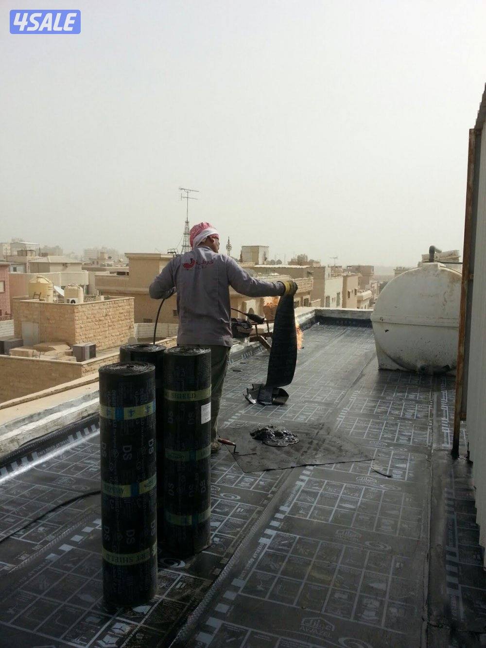 تركيب جميع انواع عازل الأسطح والحمامات وعازل جيتاروف4