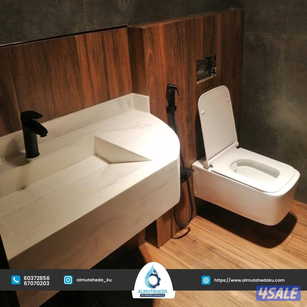 فني صحي نقوم بتكسير وتمديد الحمامات والمطابخ وصيانة السخنات المركزيه8