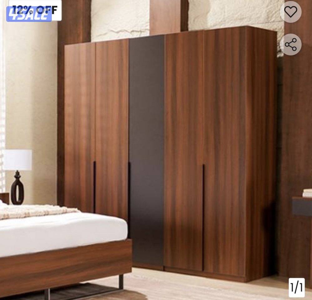 Kevin 180X200 Bedroom Set with Wardrobe from Safat Home2