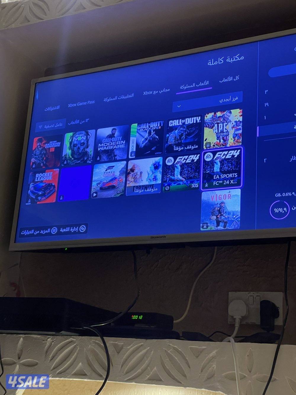 للبيع اكس بوكس نظيف الجاهز مو مبطل مع حساب فورزا1