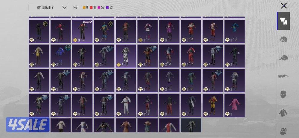 حساب ببجي اسطوري امفور ثلجي واسلوب خرافي قابل للتفاوض4