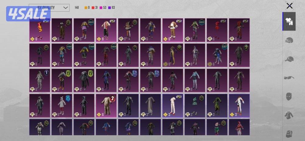 حساب ببجي اسطوري امفور ثلجي واسلوب خرافي قابل للتفاوض6