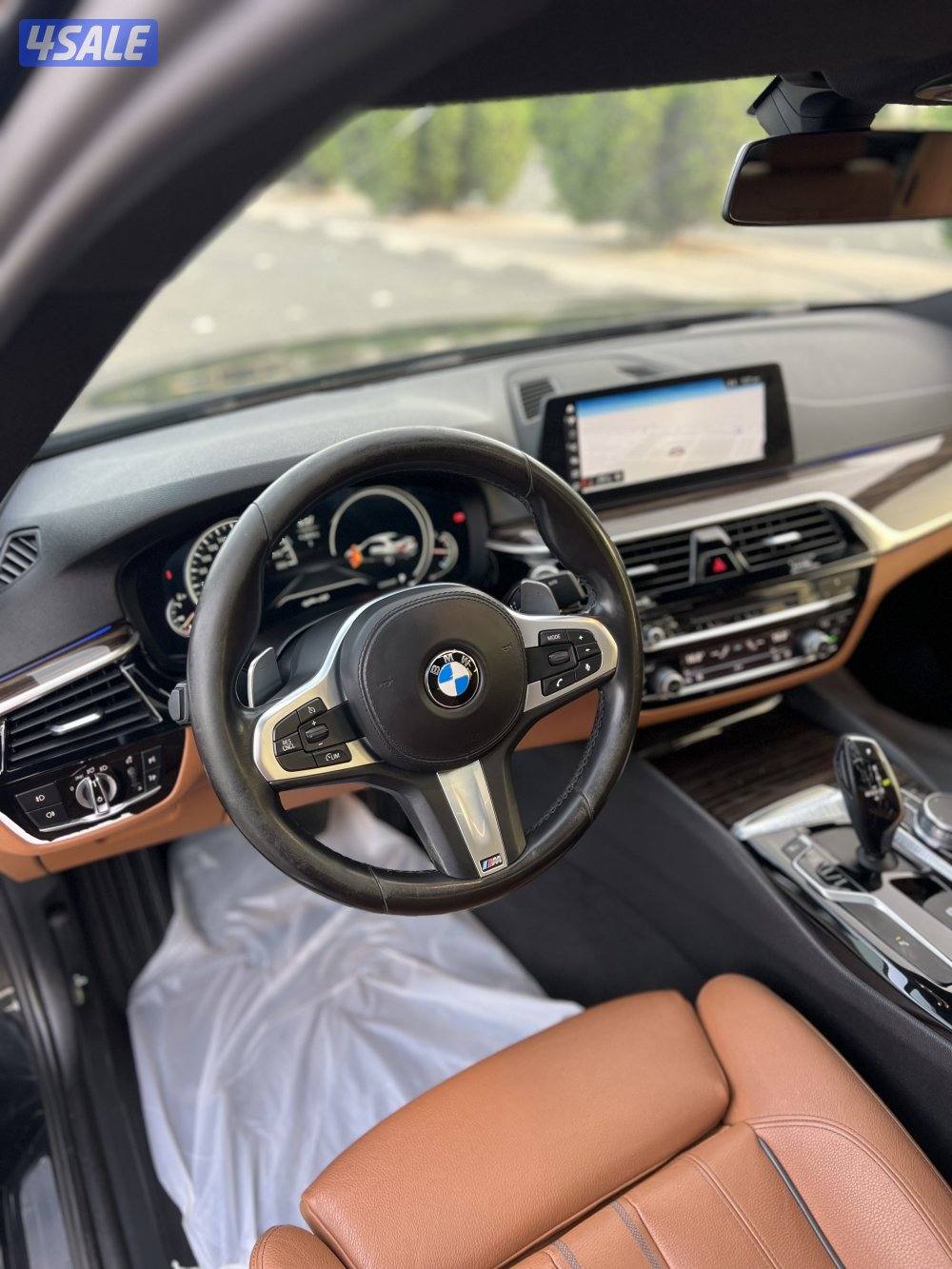 بي ام 530 سبورت لاين 2017 عداد 100 الف فقط شرط الفحص4