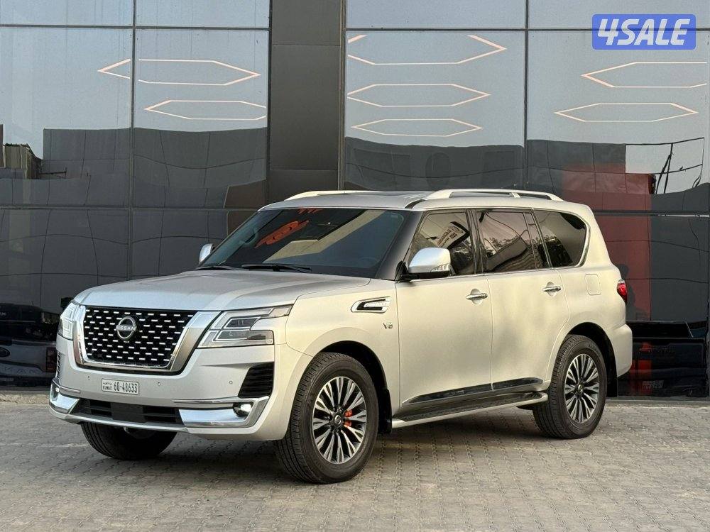 NISSAN PATROL TITANIUM V8 _2021صبغ الوكالة1