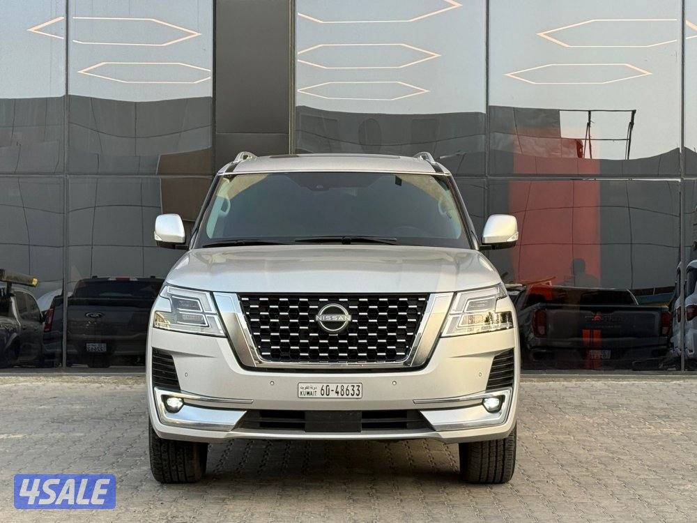 NISSAN PATROL TITANIUM V8 _2021صبغ الوكالة2