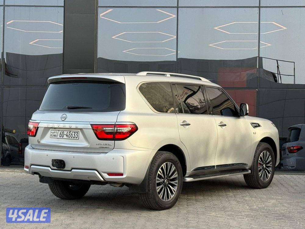 NISSAN PATROL TITANIUM V8 _2021صبغ الوكالة3