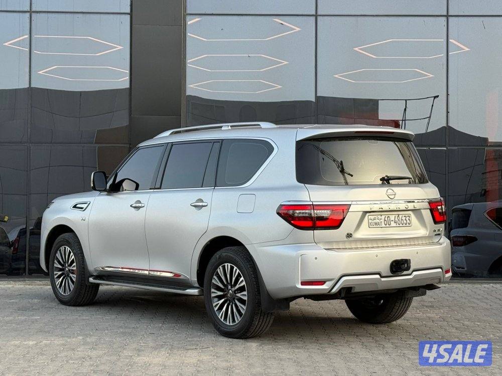 NISSAN PATROL TITANIUM V8 _2021صبغ الوكالة4