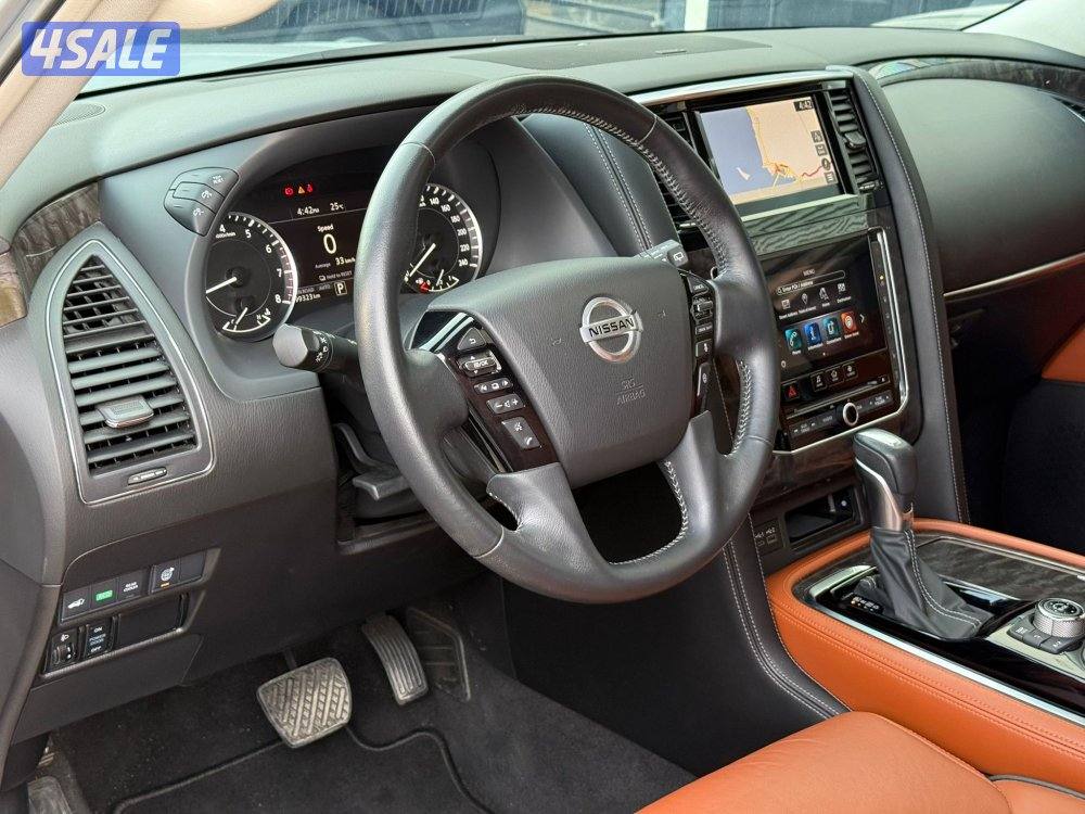 NISSAN PATROL TITANIUM V8 _2021صبغ الوكالة6