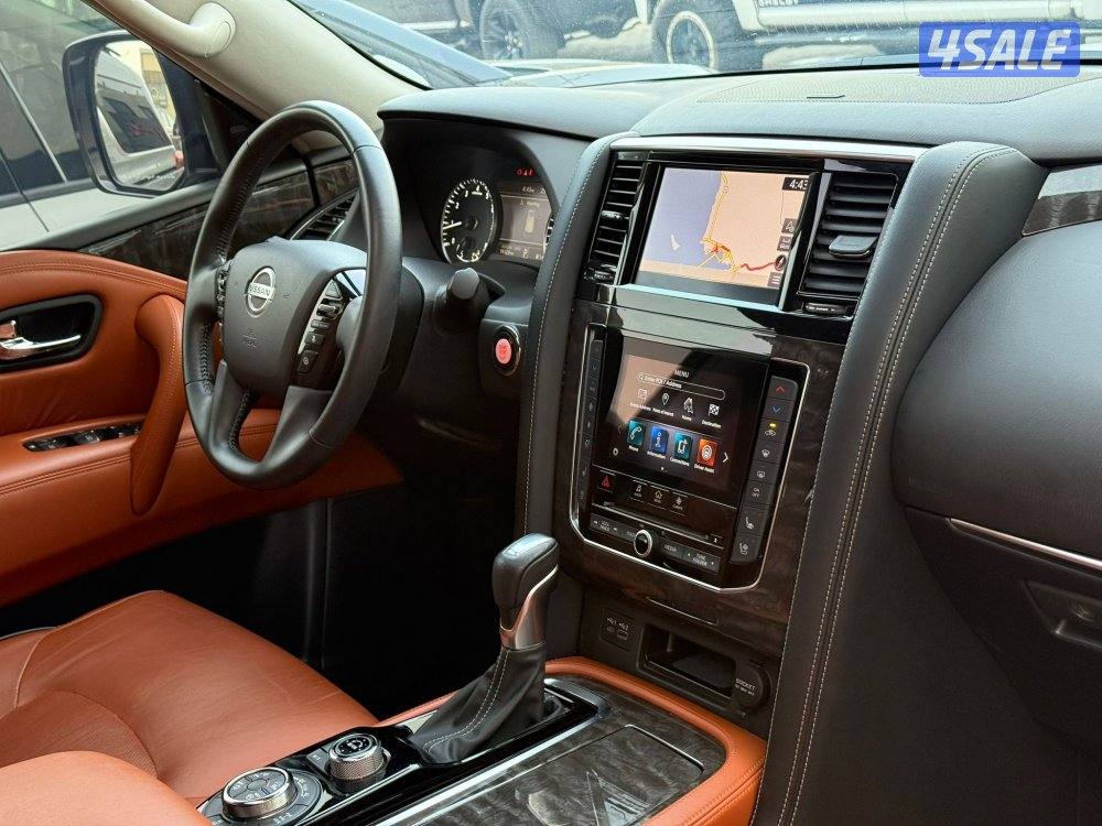 NISSAN PATROL TITANIUM V8 _2021صبغ الوكالة7