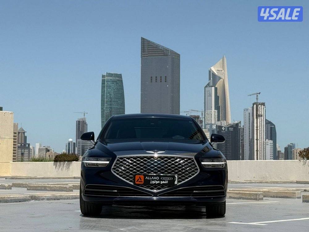 جينيسسG90 L موديل2021 عداد42الف وارد الكويت سيرفس منتظم2