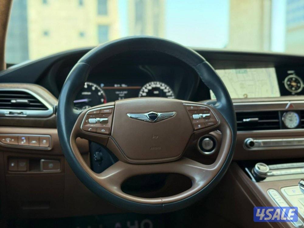 جينيسسG90 L موديل2021 عداد42الف وارد الكويت سيرفس منتظم6