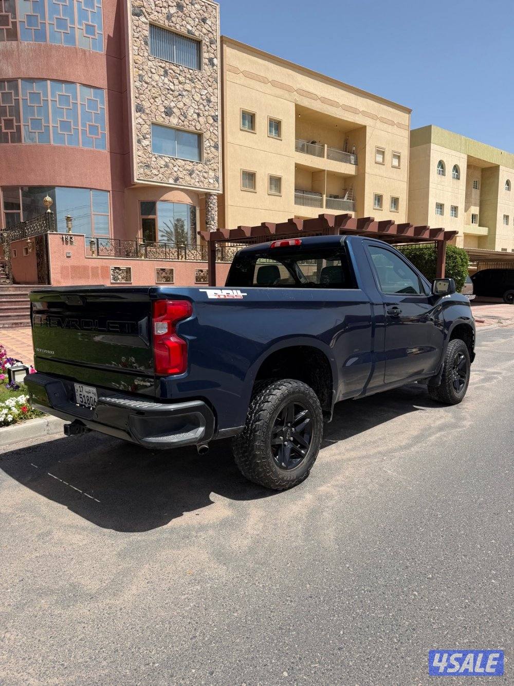 سلفرادو تريل بوس صبغ والكاله3