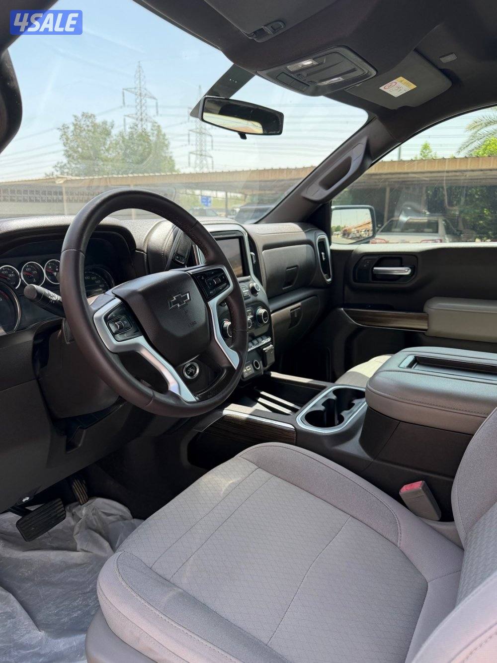 سلفرادو تريل بوس صبغ والكاله4