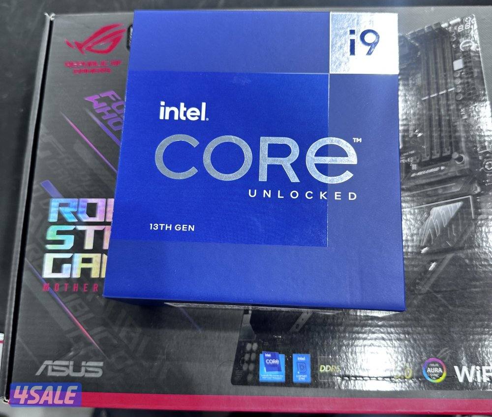 Asus Motherboard ROG STRIX Z790-E GAMING WFI. +  core i9 13900k  used2