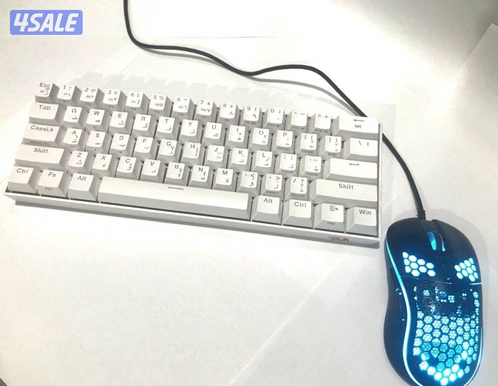 للبيع كيبورد Redragon Draconic وماوس RGB - حالة ممتازة (قابل للمساومة0