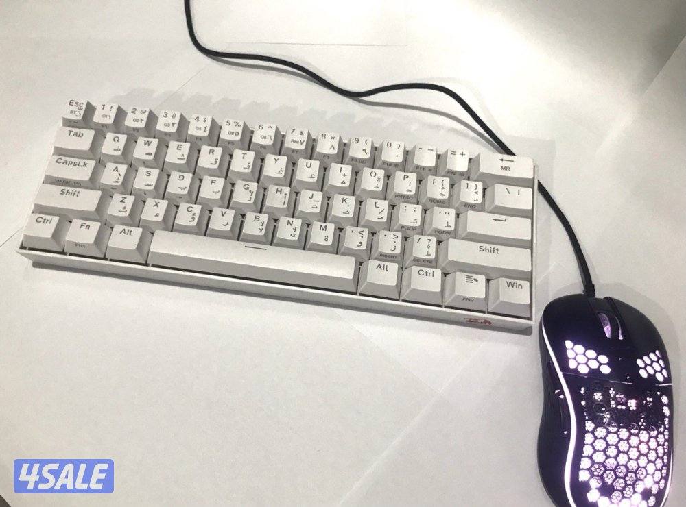 للبيع كيبورد Redragon Draconic وماوس RGB - حالة ممتازة (قابل للمساومة1