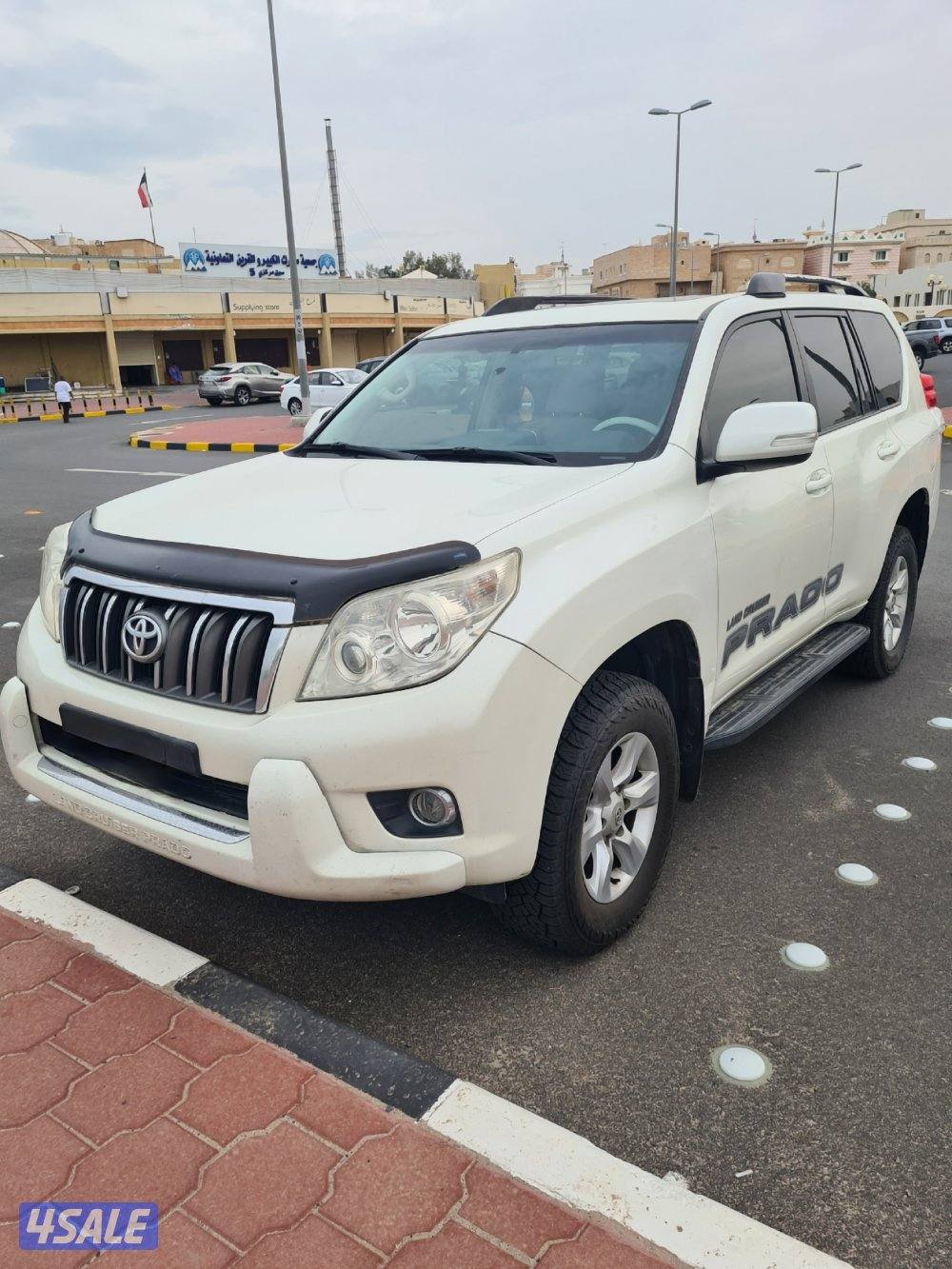 تويوتا برادو ٢٠١٣ TXL أبيض صدفي2