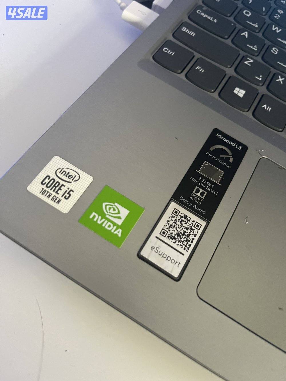 LENOVO LAPTOP INTEL I5 10 GEN, 8GB RAM, 477 GB STORAGE, NVIDEA MX130,4