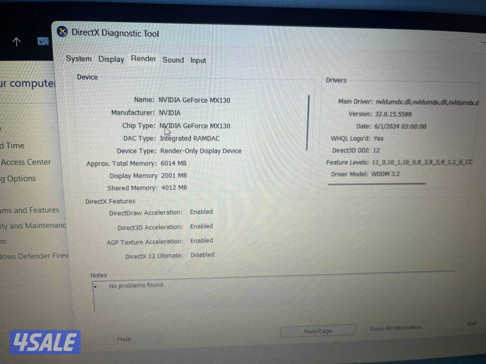 LENOVO LAPTOP INTEL I5 10 GEN, 8GB RAM, 477 GB STORAGE, NVIDEA MX130,7
