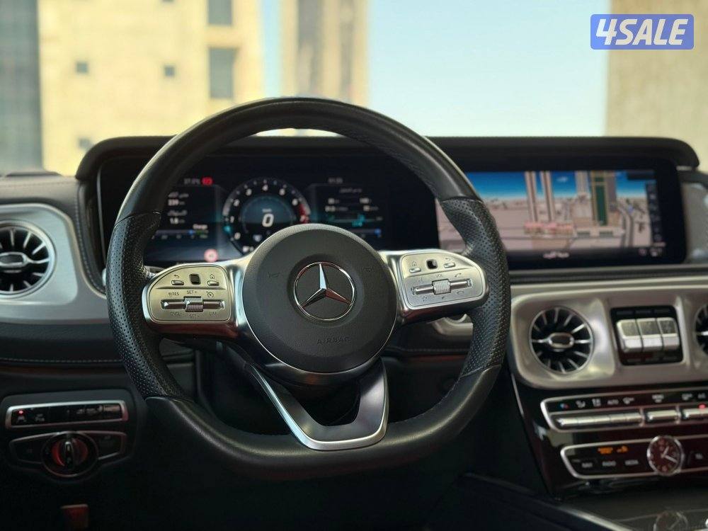 مرسيدسG500 كتAMG موديل2022 عداد69الف وارد الملا تحت الكفاله+الصيانه6