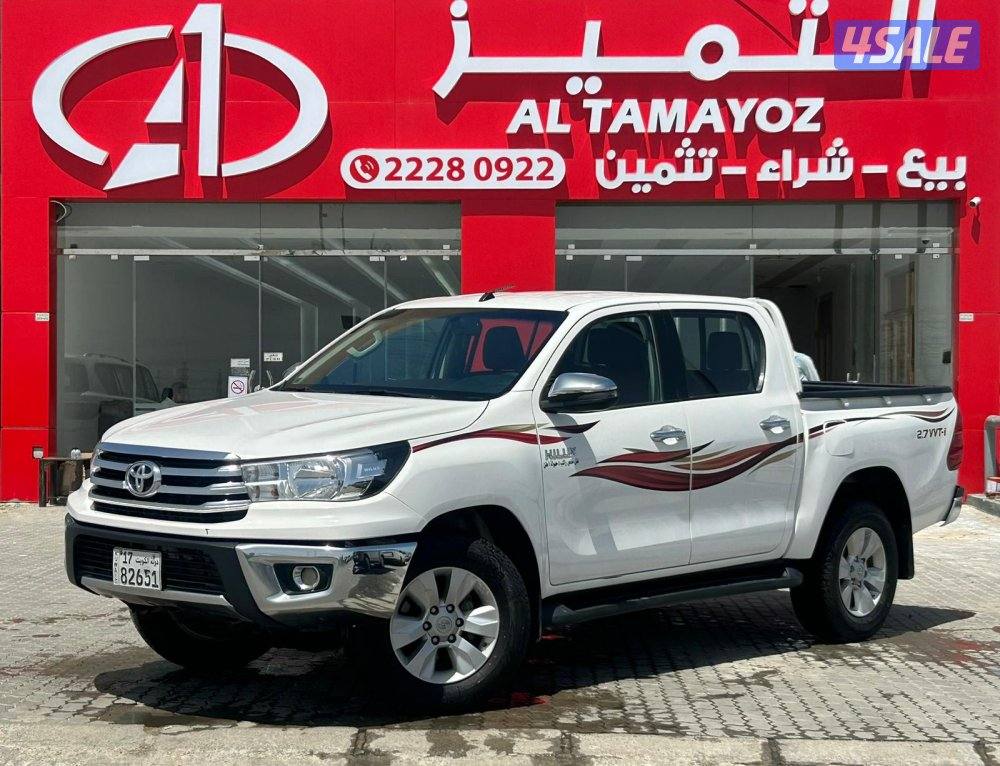 تويوتا هاى لوكس SR5  موديل 2020 ماشى 164.000 k.m  وارد الساير.0