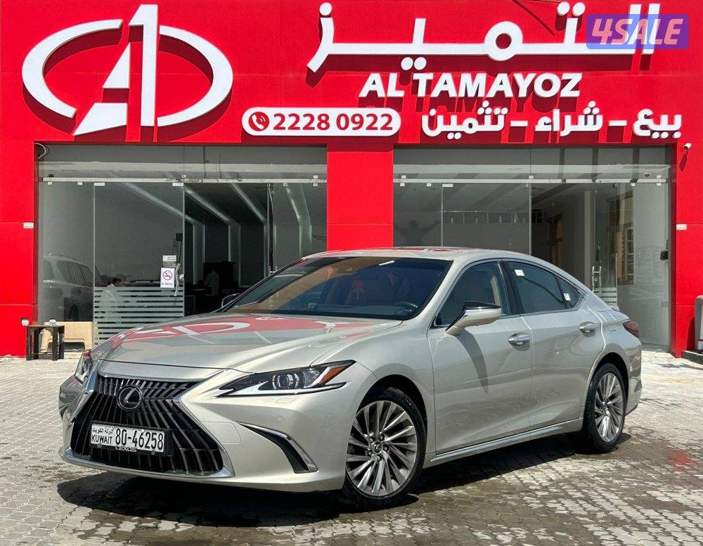 لكزس ES350 موديل 2024 ماشى 28.000 k.m وارد الساير .صبغ وكالةً0