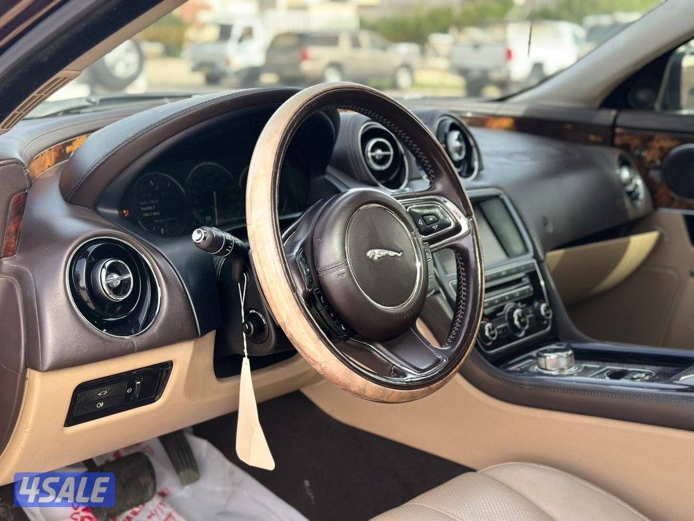 جاكوار XJL موديل 2013 ماشي109 الف مالك الاول اصباغ متفرقة9