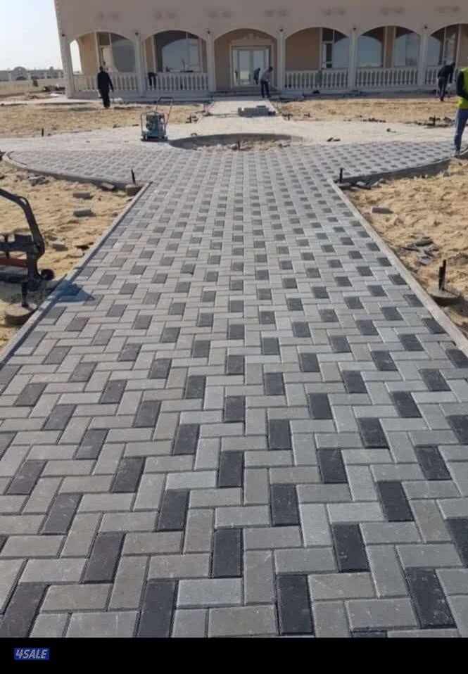 معلم بلاط متداخل وكربستون وكاشي وصب مزييك ارضيات4